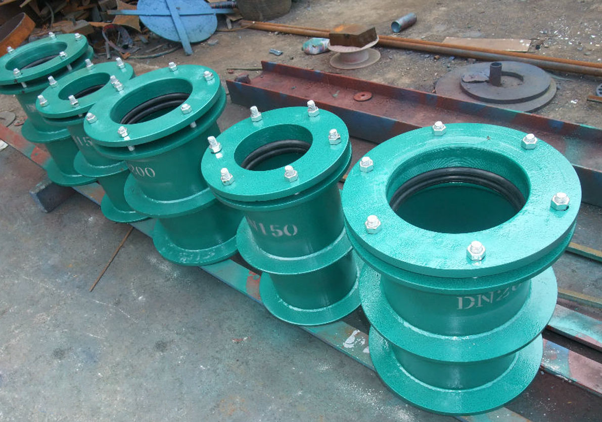 柔性防水套管在山體傾斜安裝布置